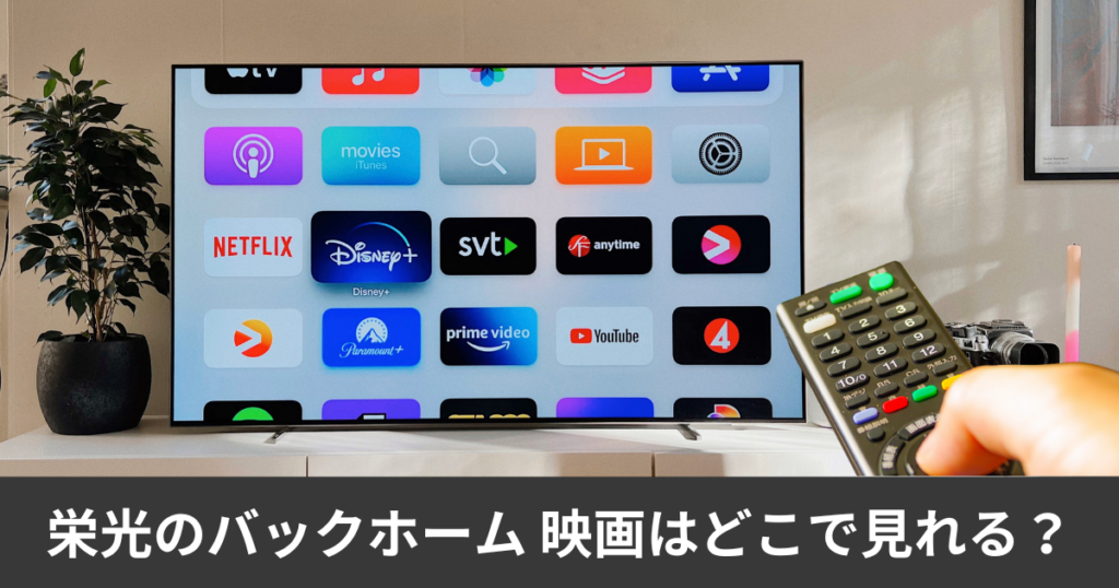 栄光のバックホーム 映画の配信はどこで見れる?